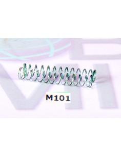 2 Muelles amortiguador std blando VERDE  40mm x Ø4mm