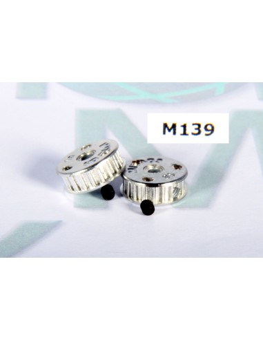 PAR POLEAS MXL Z19