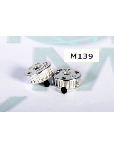 PAR POLEAS MXL Z19
